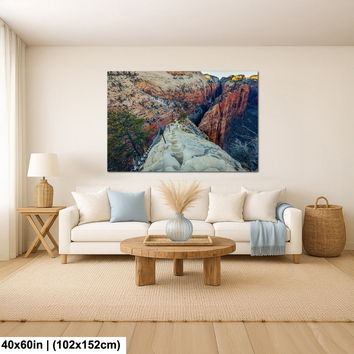 Zion National Park Angels Landing Wall Art