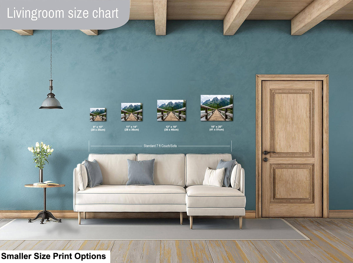 Grand Teton National Park Bridge to String Lake Wall Art