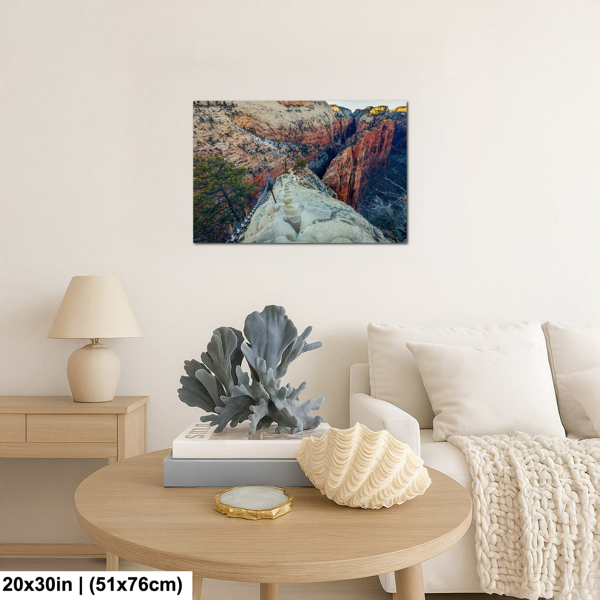 Zion National Park Angels Landing Wall Art