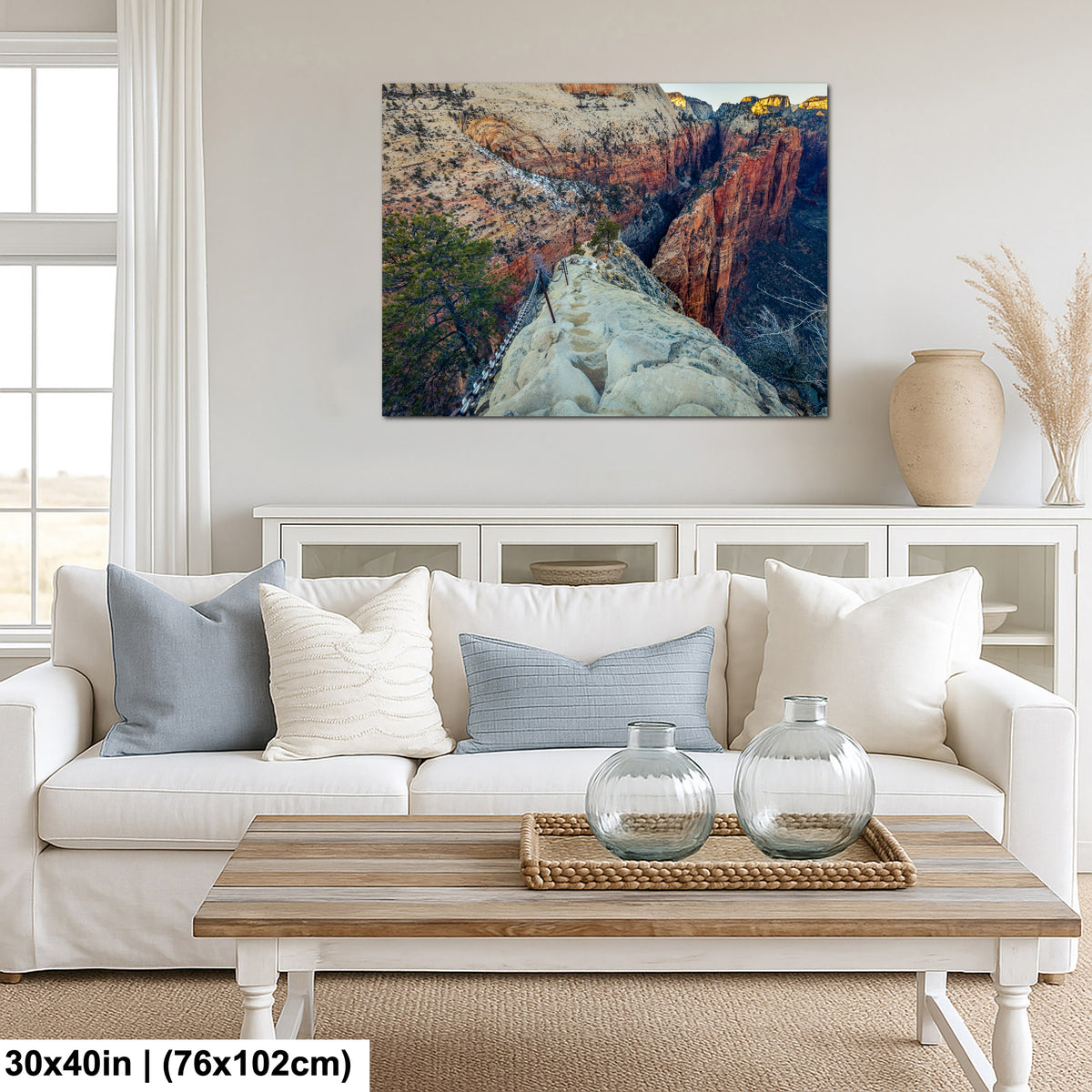 Zion National Park Angels Landing Wall Art
